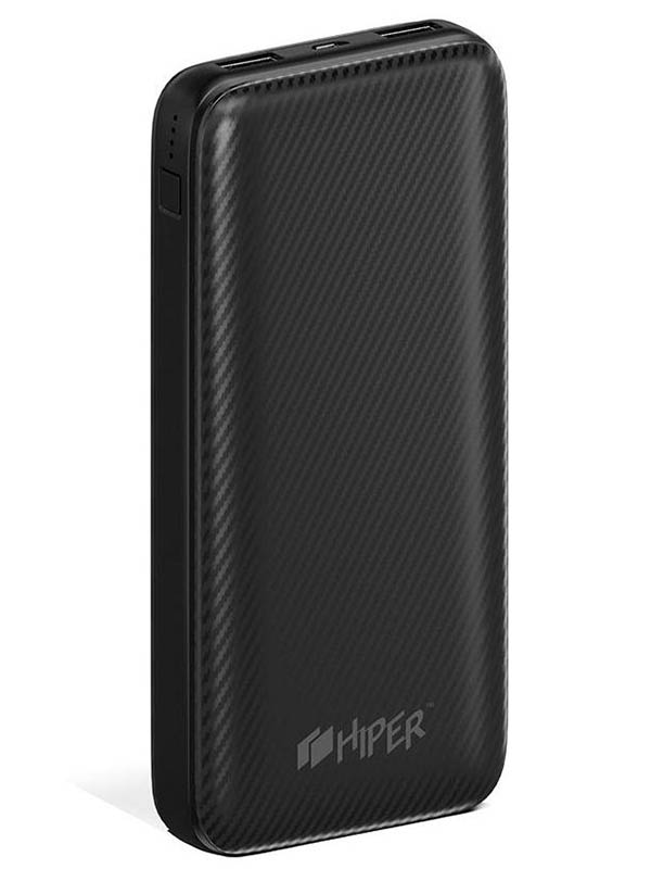 

Аккумулятор Hiper Power Bank SPX20000 20000mAh Black, SPX20000 BLACK