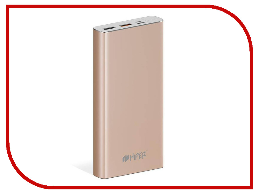 

Аккумулятор Hiper Power Bank MPX15000 15000mAh Gold, MPX15000 GOLD