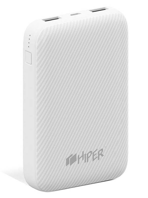 

Аккумулятор Hiper Power Bank SPX10000 10000mAh White, SPX10000 WHITE