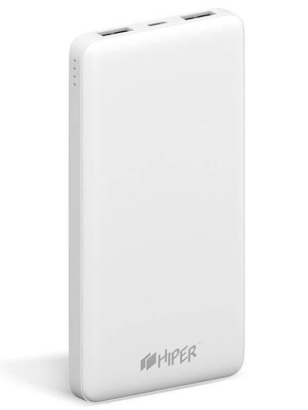 

Аккумулятор Hiper Power Bank ST10000 10000mAh White, ST10000 White