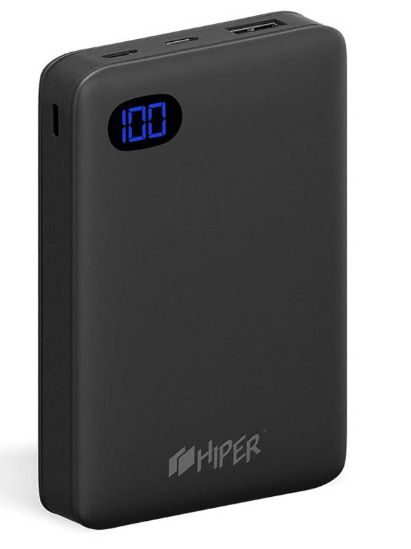 

Аккумулятор Hiper Power Bank SN10000 10000mAh Black, SN10000 Black