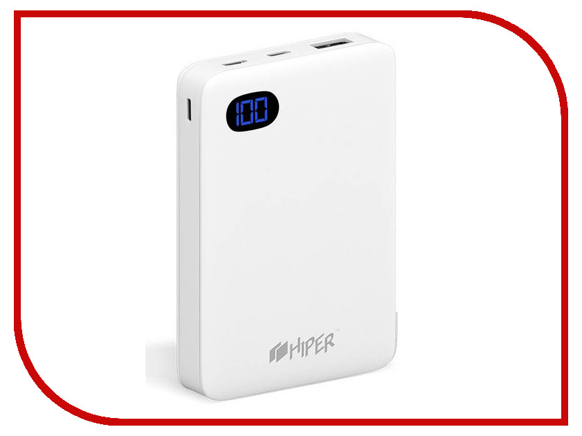 

Аккумулятор Hiper Power Bank SN10000 10000mAh White, SN10000 White