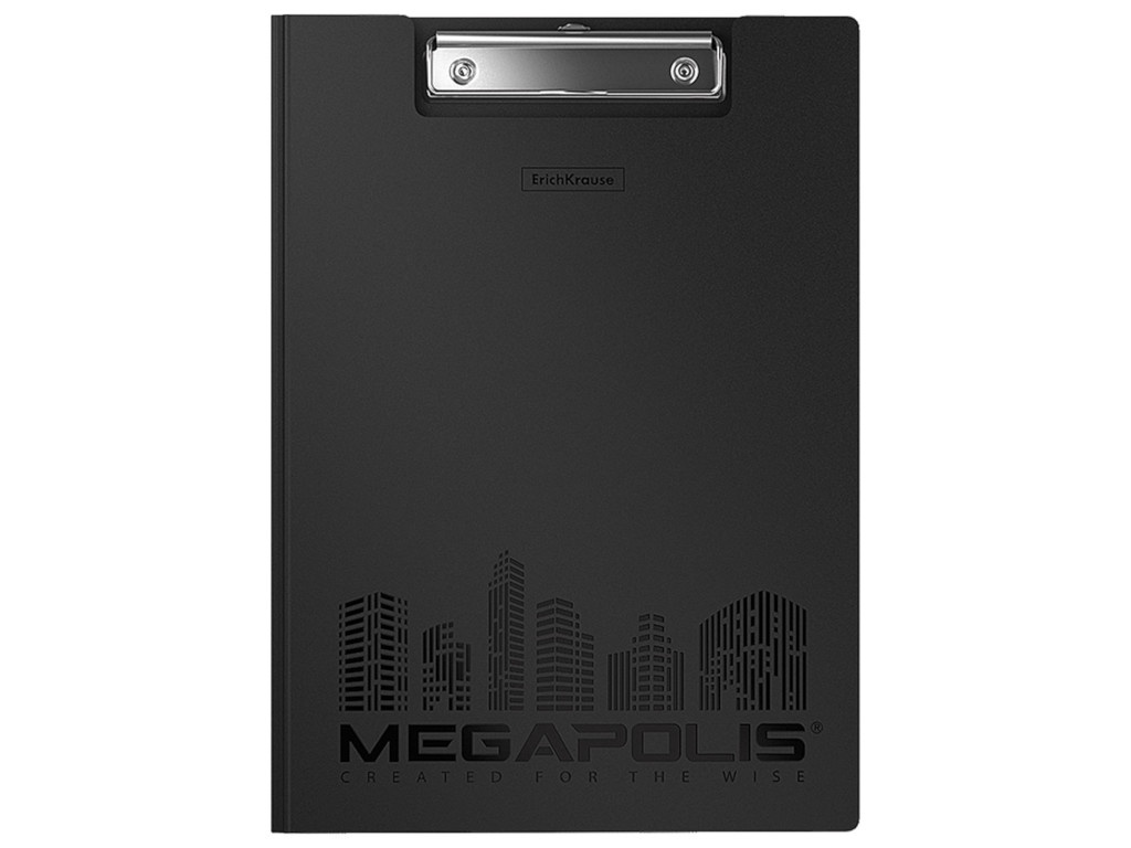 

Папка ErichKrause Megapolis A4 Black 46036 / 227741, 46036