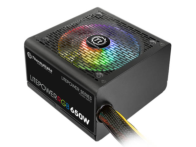 

Блок питания Thermaltake PSU TT Litepower RGB 650W PS-LTP-0650NHSANE-1, PS-LTP-0650NHSANE-1