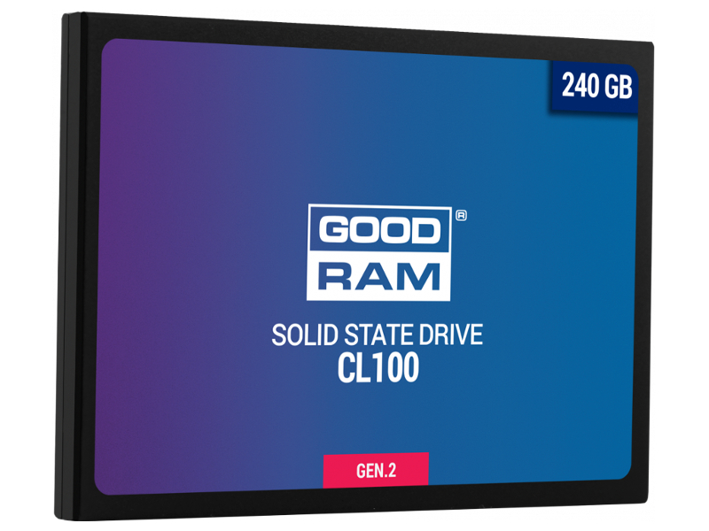 

Жесткий диск GoodRAM CL100 Gen.2 240Gb SSDPR-CL100-240-G2, CL100 Gen.2