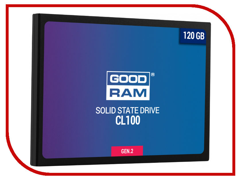 фото Жесткий диск 120Gb - GoodRAM CL100 Gen.2 SSDPR-CL100-120-G2