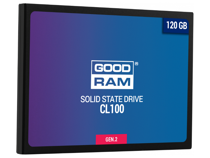 

Жесткий диск GoodRAM CL100 Gen.2 120Gb SSDPR-CL100-120-G2, CL100 Gen.2