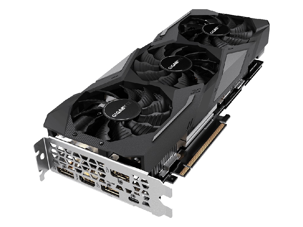 

Видеокарта GigaByte GeForce RTX 2080 Gaming 1710Mhz PCI-E 3.0 8192Mb 14000Mhz 256 bit UCB-C HDMI 3xDP GV-N2080GAMING-8GC, GV-N2080GAMING-8GC