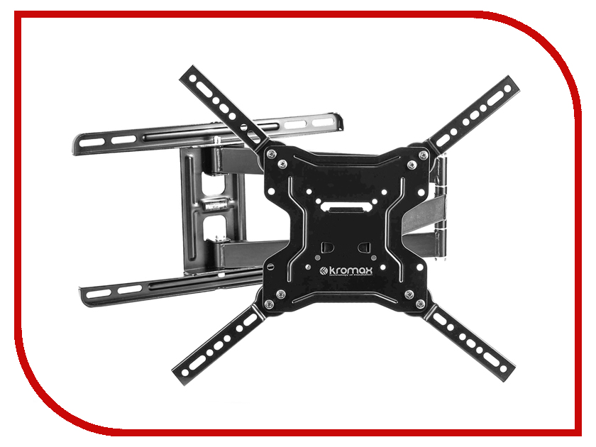 

Кронштейн Kromax DIX-19 (до 45kg) Black, DIX-19