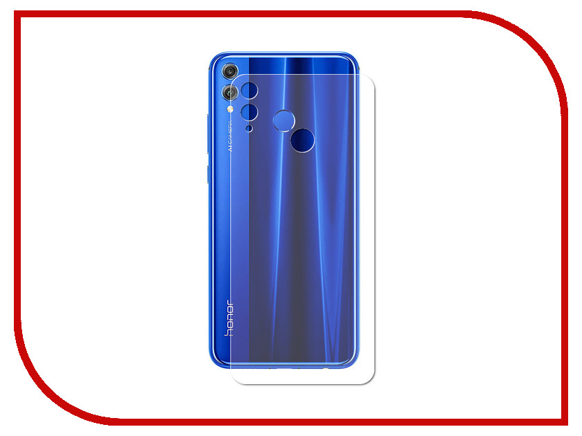 

Аксессуар Защитная пленка для Honor 8X Red Line Back УТ000017291, УТ000017291