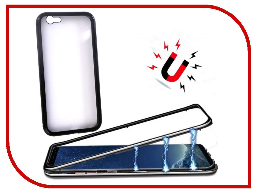 

Аксессуар Чехол 360 Strong Magnetic для APPLE iPhone 6/6S Black 90211, 90211