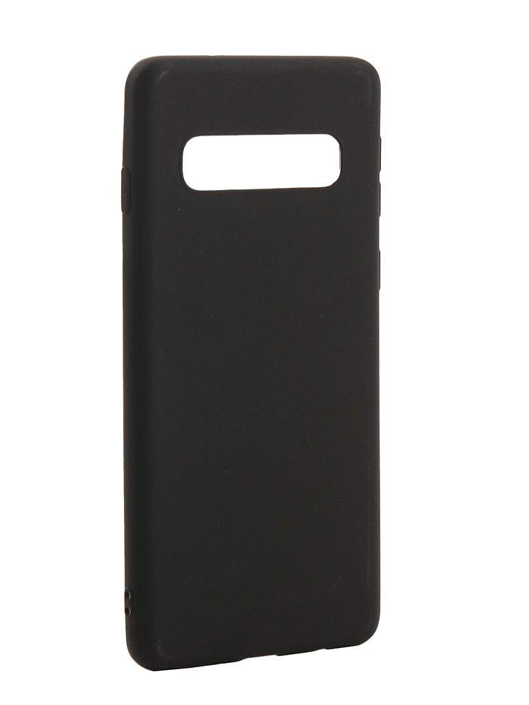 фото Аксессуар Чехол Zibelino для Samsung Galaxy S10 2019 Soft Matte Black ZSM-SAM-S10-BLK