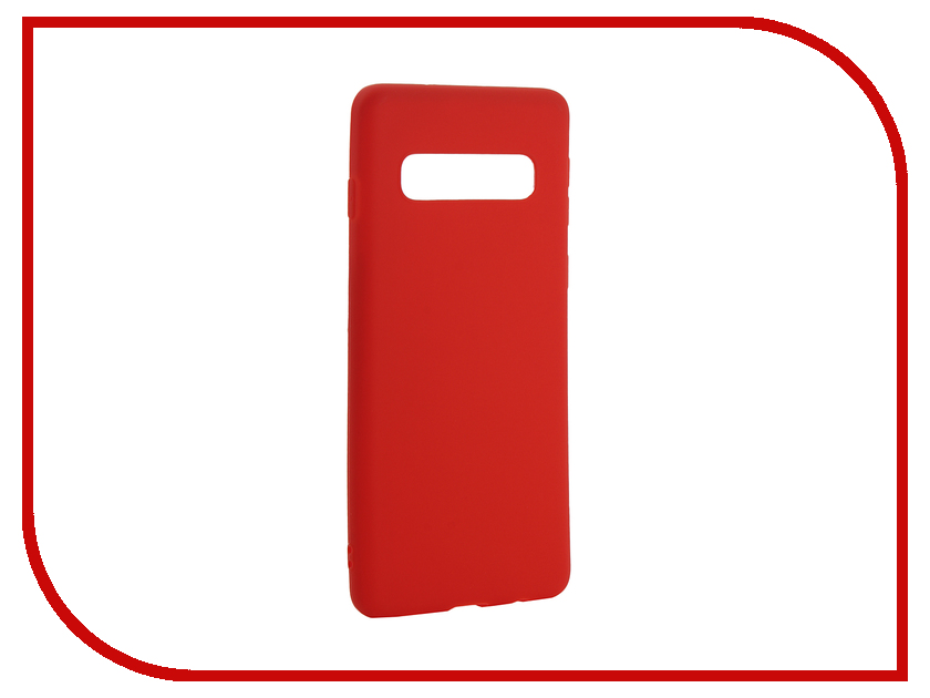 

Аксессуар Чехол для Samsung Galaxy S10 2019 Zibelino Soft Matte Red ZSM-SAM-S10-RED, ZSM-SAM-S10-RED