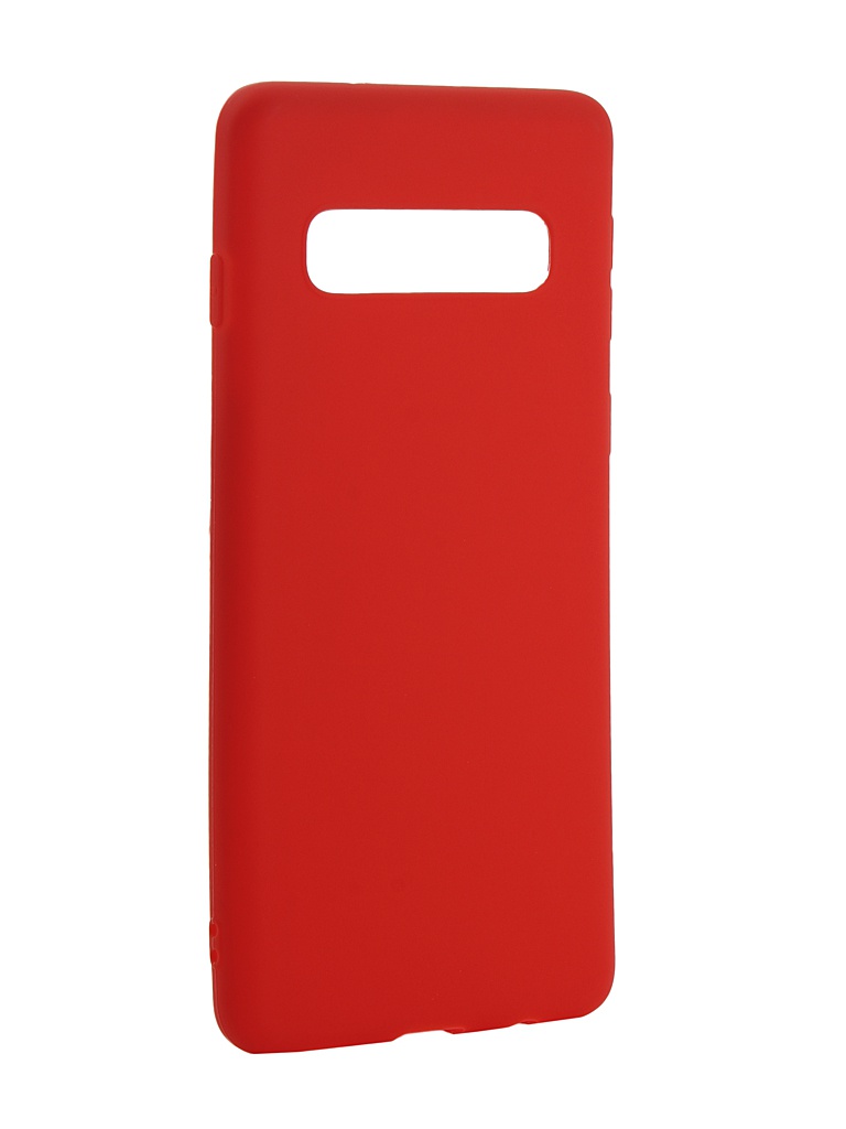 фото Аксессуар Чехол Zibelino для Samsung Galaxy S10 2019 Soft Matte Red ZSM-SAM-S10-RED