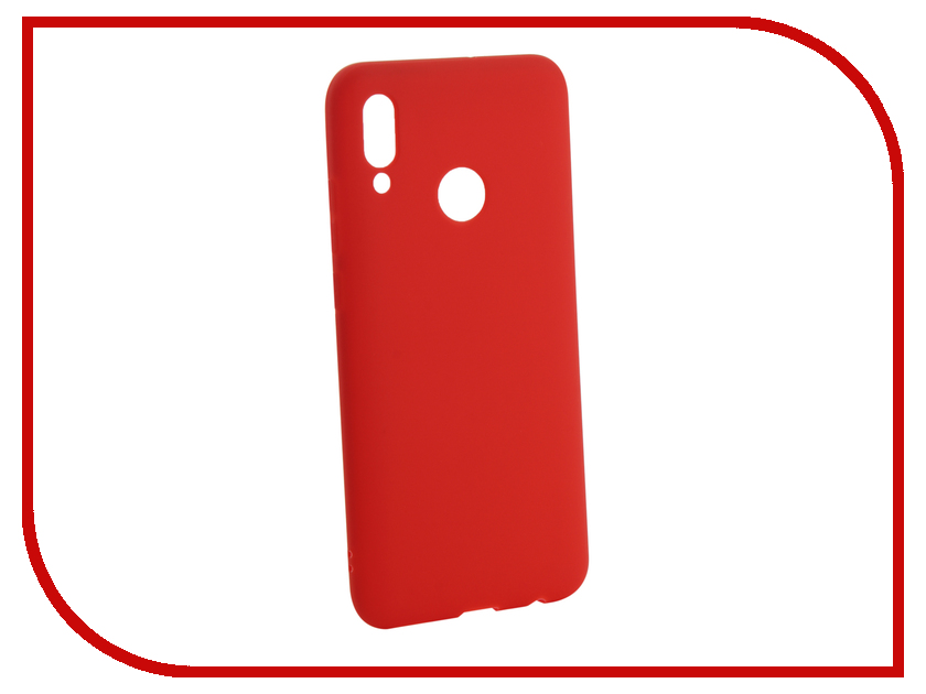 

Аксессуар Чехол для Huawei P Smart 2019 Zibelino Soft Matte Red ZSM-HUA-PSM-2019-RED, ZSM-HUA-PSM-2019-RED