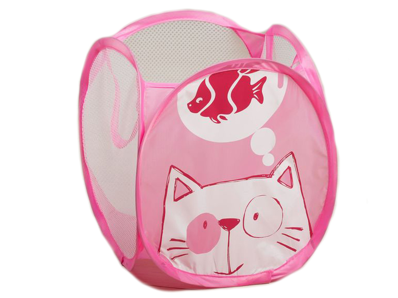

Корзина для игрушек СИМА-ЛЕНД Котик 2299653, Котик