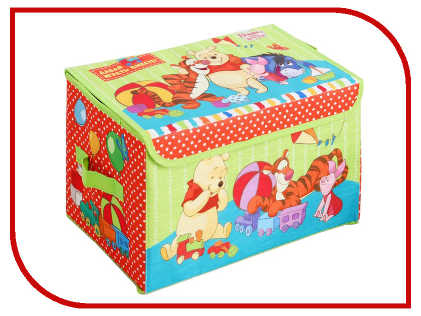 

Коробка для игрушек Disney Медвежонок Винни и его друзья Давай играть! 3889216, Давай играть!