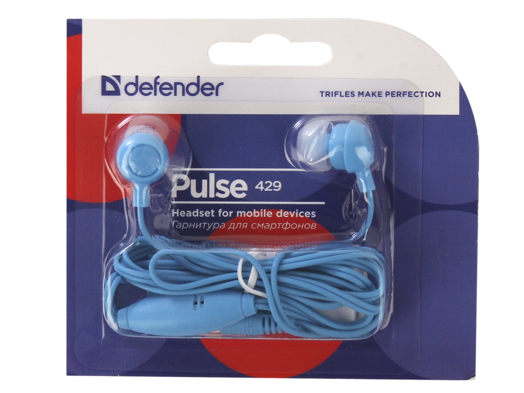 

Наушники Defender Pulse 429 Blue 63629, Pulse 429