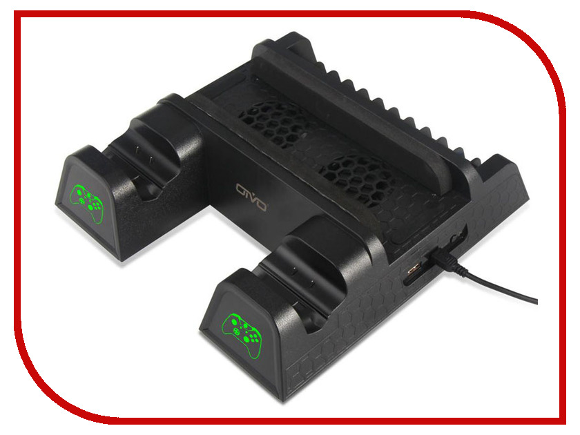 фото Подставка OIVO Multi-Function Charging Stand Black IV-X0011 для Xbox One X