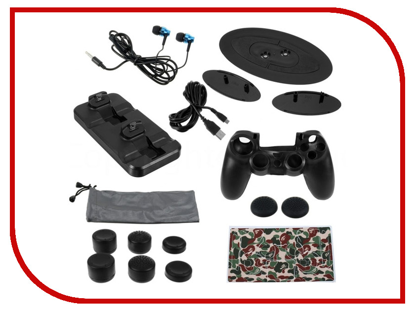 фото Набор OIVO 15in1 Super Kit IV-P4T01 для Sony Playstation 4 Slim/Pro