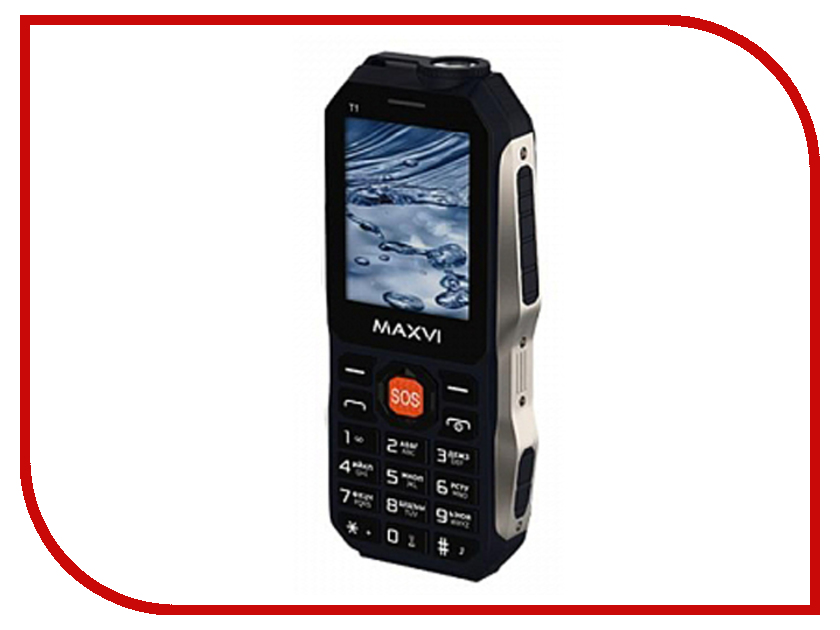 

Сотовый телефон MAXVI T1 Blue, T1