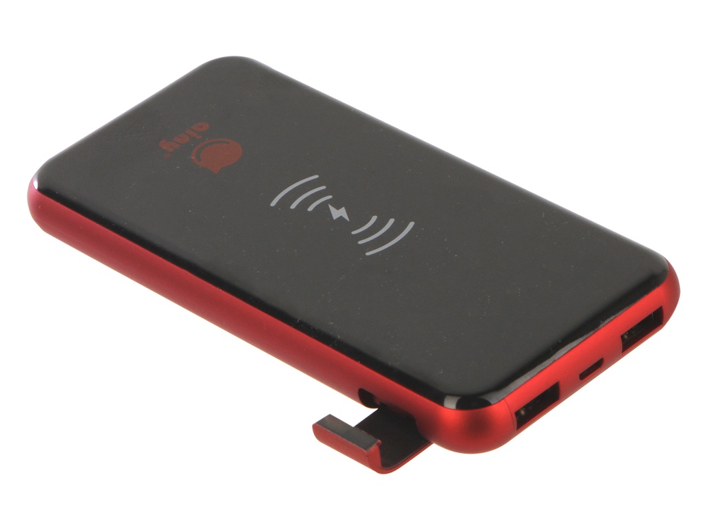 

Аккумулятор Ainy Gdoo-M10000 10000mAh с функцией беспроводной зарядки Red, Gdoo-M10000