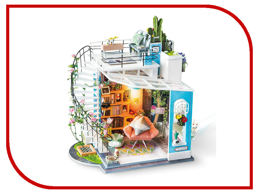 

Сборная модель DIY House Уютный Лофт DG12 9-58-011202, DG12