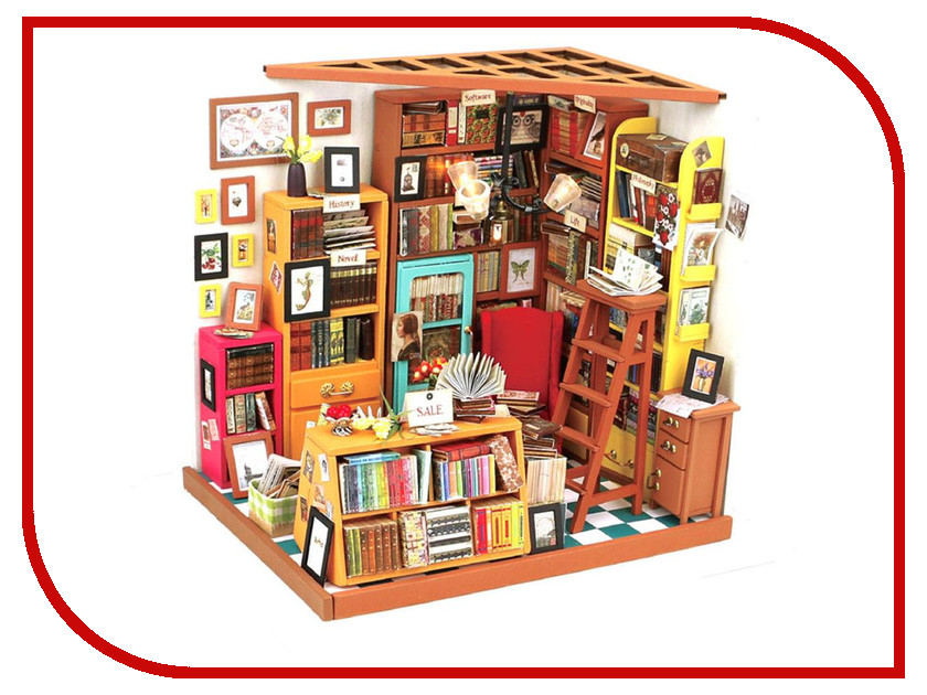 

Сборная модель DIY House Библиотека DG102 9-58-010553, DG102