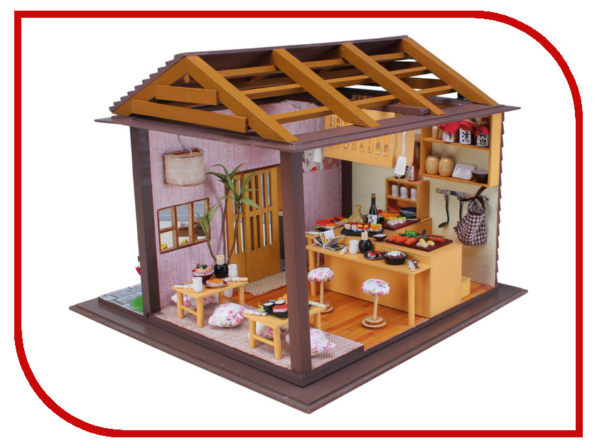 

Сборная модель DIY House Суши Бар Sakura 13827 9-58-011379, 13827