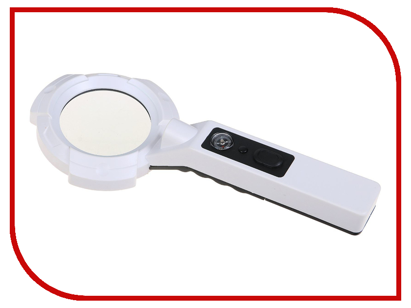 

Лупа Kromatech TH-600557H 4x d-65mm с подсветкой + ультрафиолет 7 LED с компасом 23149w214, 23149w214
