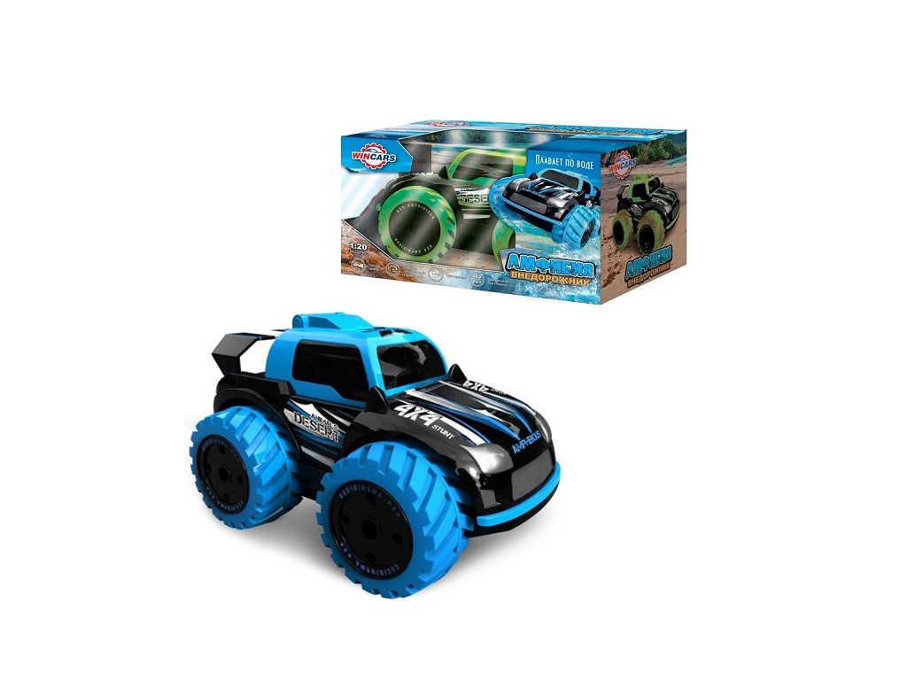 

Игрушка Wincars Внедорожник-амфибия 4x4 1:20 DS-2001, Внедорожник-амфибия