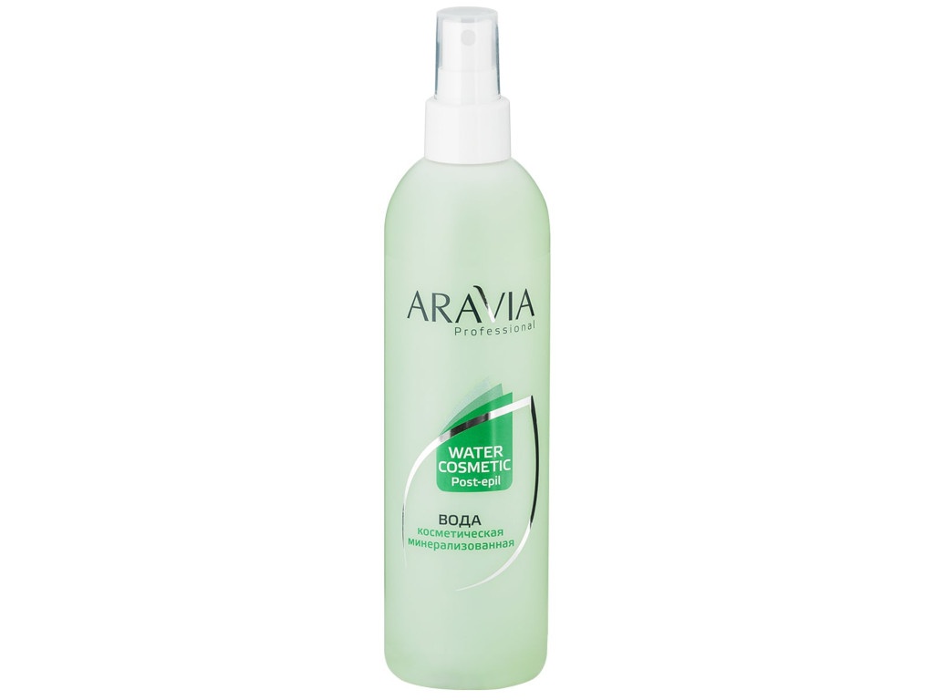 

Aravia Professional Вода косметическая минерализованная с мятой и витаминами 300ml 1023, Вода косметическая минерализованная с мятой и витаминами