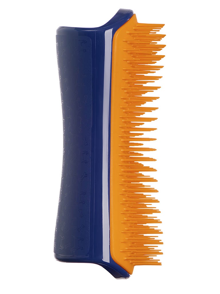 

Расческа для животных Pet Teezer Detangling Dog Grooming Brush Navy-Orange ROW-DT-NO-010918, ROW-DT-010918