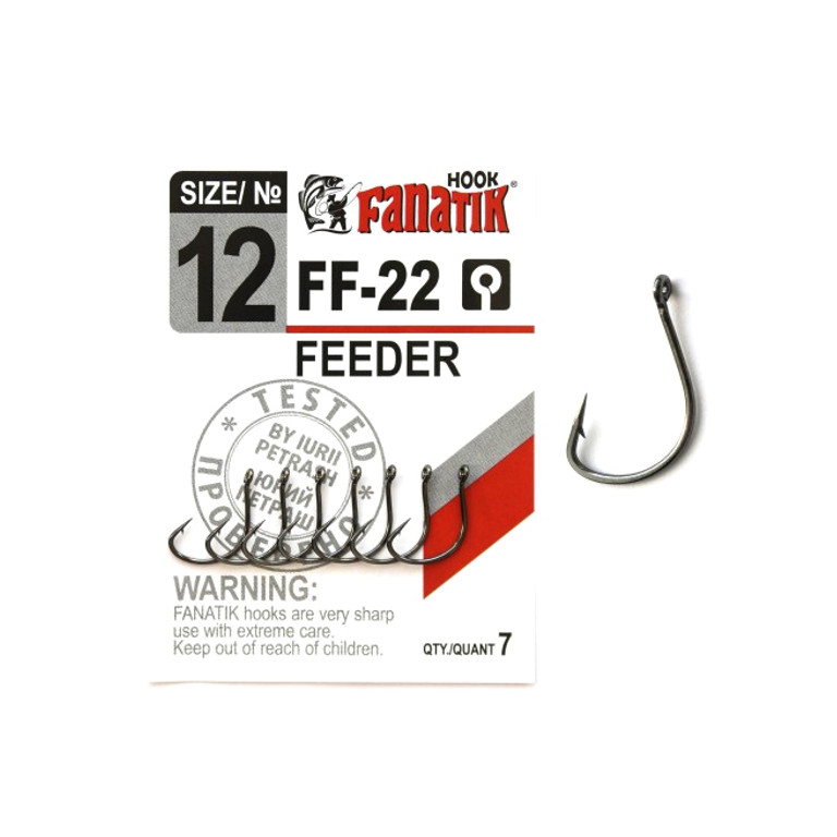 Крючки Fanatik Feeder №12 7шт FF-22