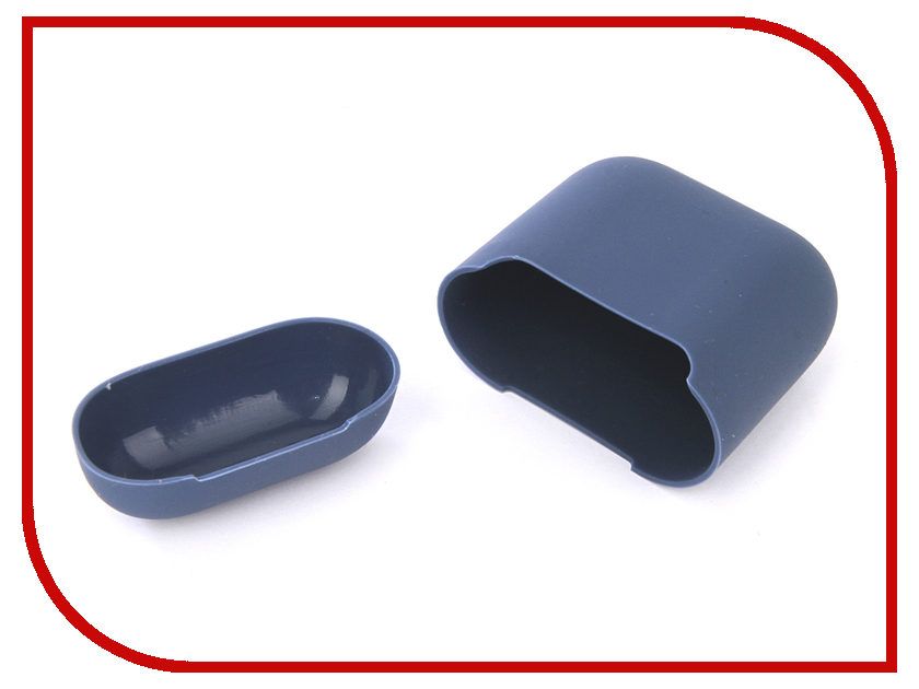 

Аксессуар Чехол Gurdini Ultra Slim Silicone для Airpods Blue Horizon 907785, 907785
