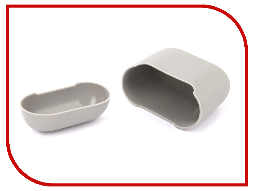 

Аксессуар Чехол Gurdini Ultra Slim Silicone для Airpods Stone 907783, 907783