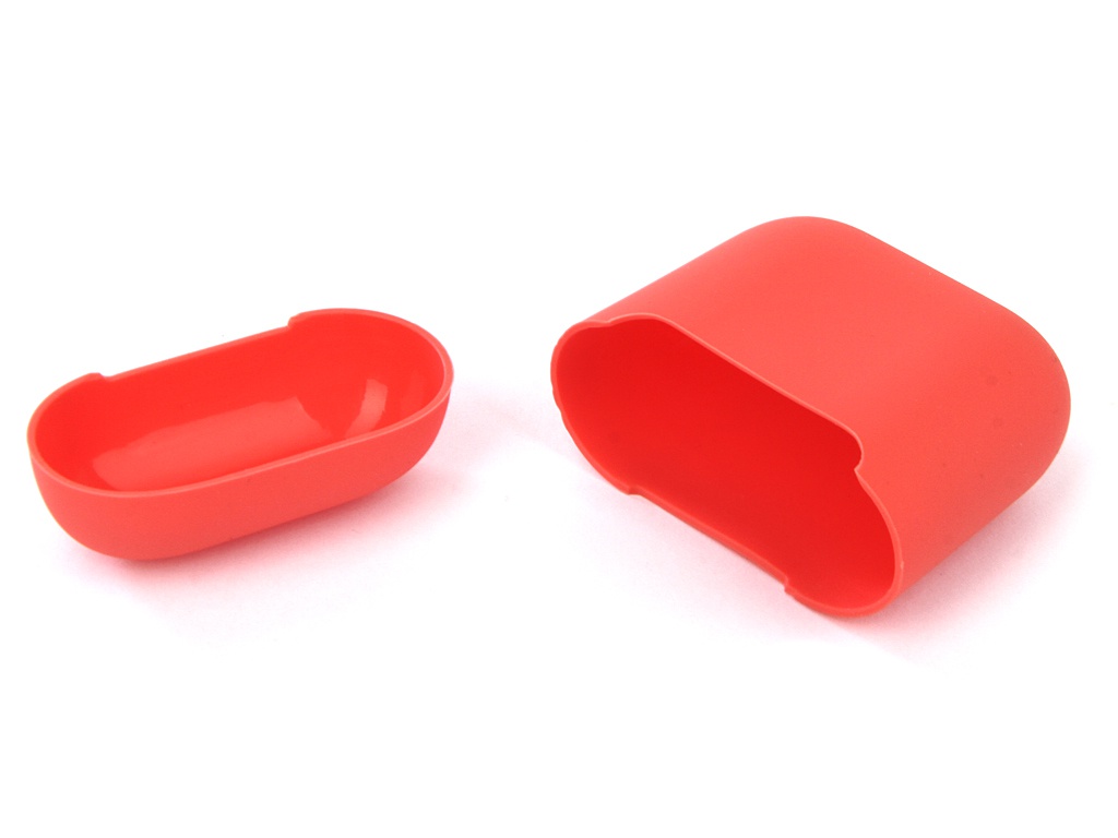 

Аксессуар Чехол Gurdini Ultra Slim Silicone для Airpods Red Raspberry 908099, 908099