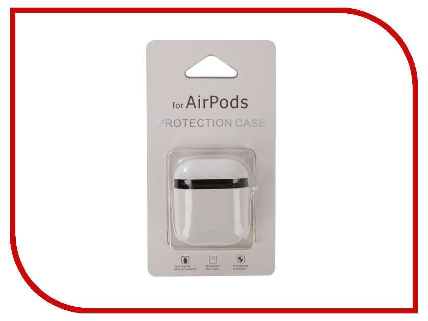 

Аксессуар Чехол Gurdini Premium Shockproof для Airpods White 908097, 908097