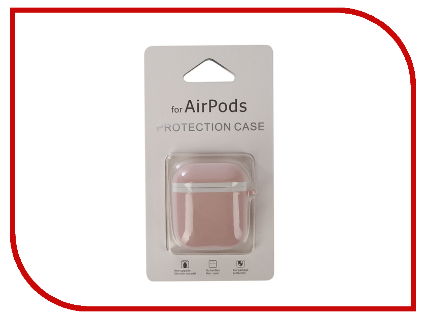 

Аксессуар Чехол Gurdini Premium Shockproof для Airpods Pink 908096, 908096