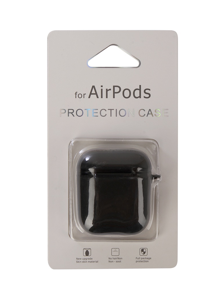 фото Чехол gurdini premium shockproof для airpods black 908095