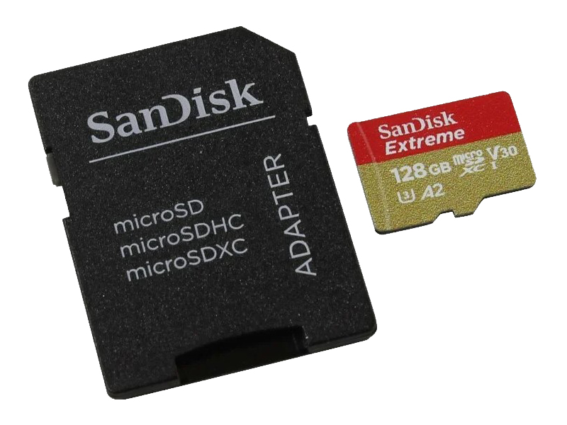 Карта памяти microsd sandisk extreme 64gb