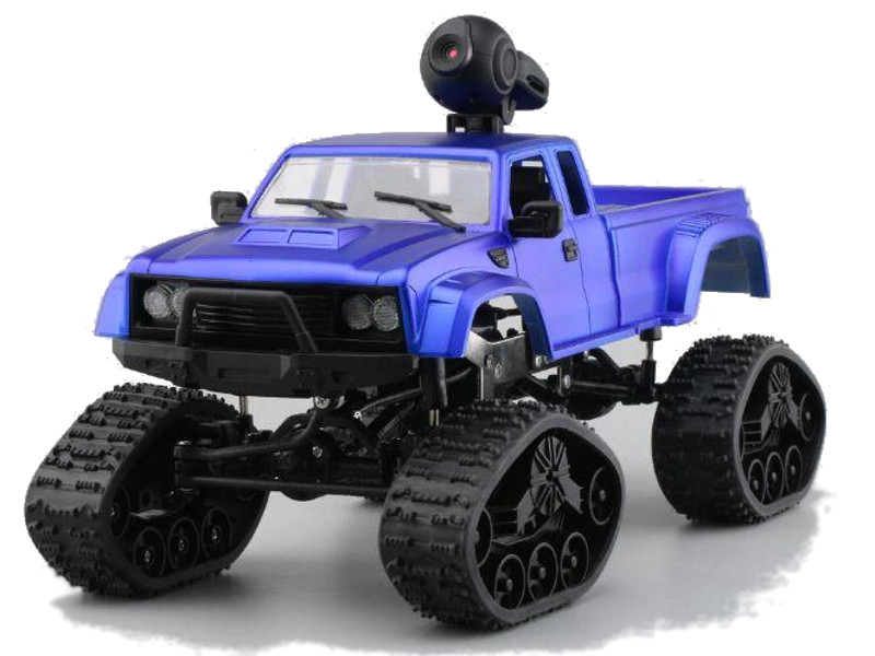 

Игрушка Aosenma Rock Crawler 4WD 1:16 Blue с wifi камерой FY002BW, Rock Crawler