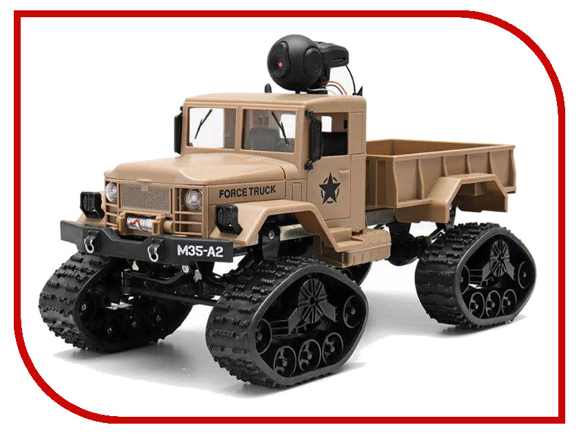 

Игрушка Aosenma Climbing Load Truck 4WD 1:16 Beige с wifi камерой FY001BW, Climbing Load Truck