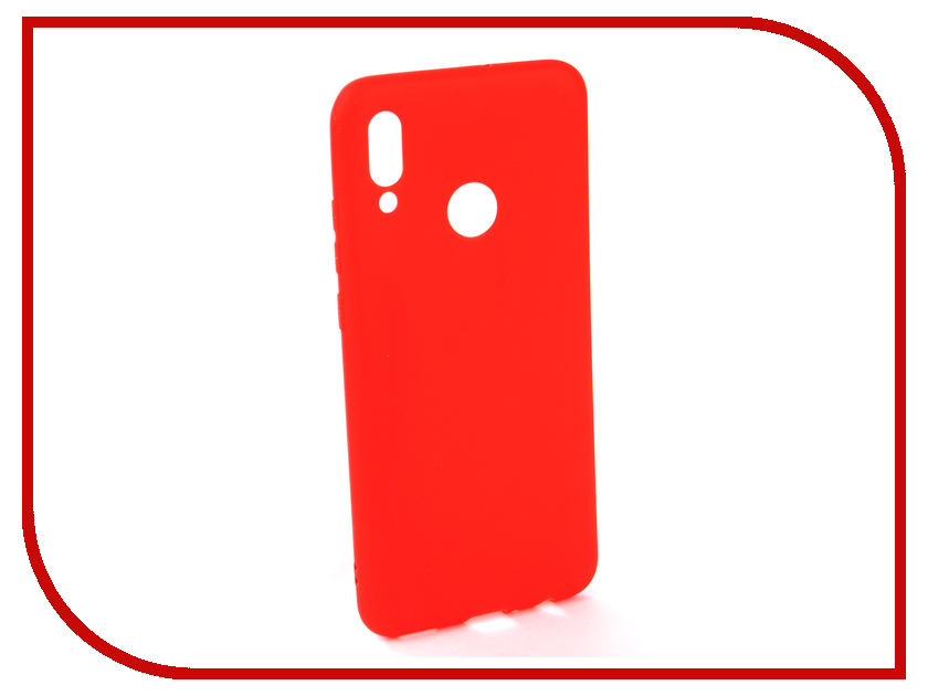 

Аксессуар Чехол Neypo для Huawei P Smart 2019 Soft Matte Silicone Red NST7188, NST7188