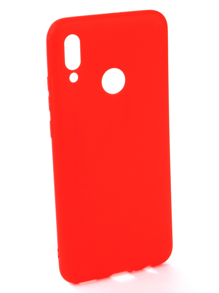 

Аксессуар Чехол Neypo для Huawei P Smart 2019 Soft Matte Silicone Red NST7188, NST7188