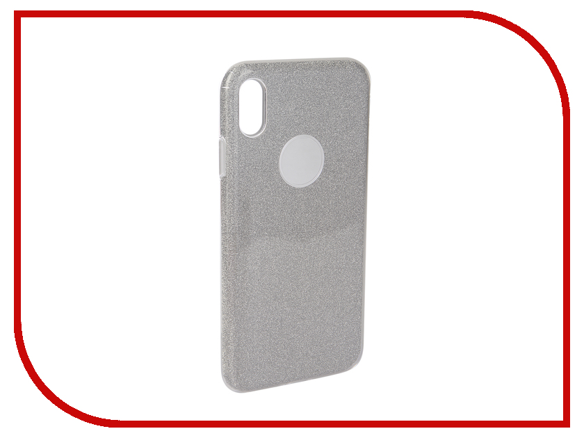 

Аксессуар Чехол для APPLE iPhone Xs Max Neypo Brilliant Silicone Silver Crystals NBRL5939, NBRL5939