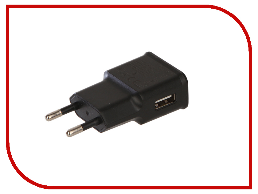 фото Зарядное устройство YS-225 USB 1000mA Black Без производителя