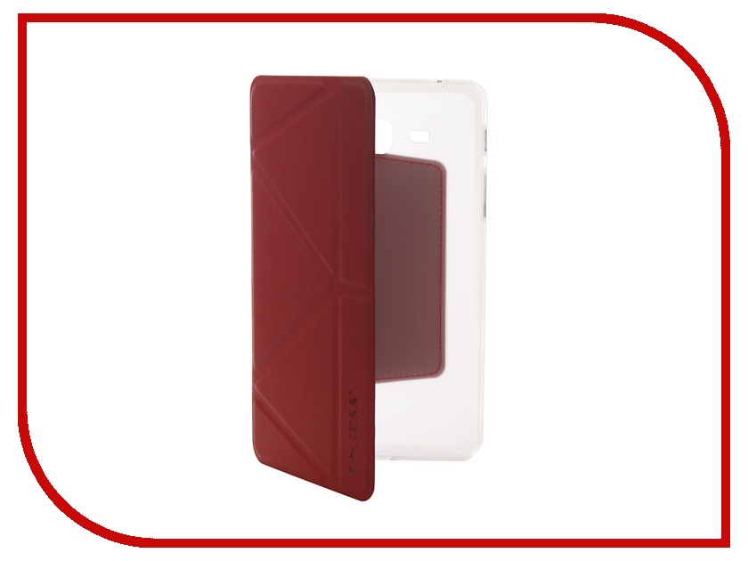 

Аксессуар Чехол для Samsung Tab A 7.0 SM-T285 Onjess Smart Red 908040, 908040