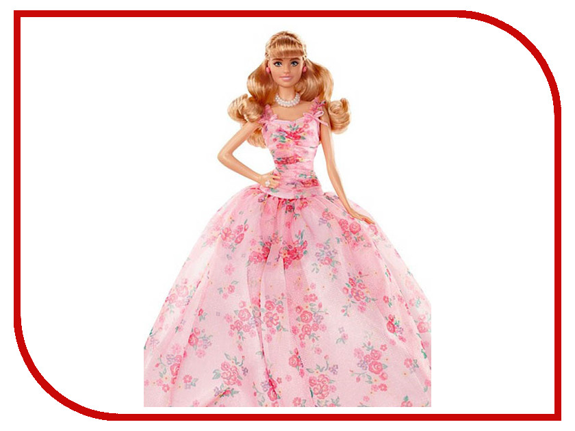 

Кукла Barbie Пожелания ко дню рождения, FXC76, Barbie Пожелания ко дню рождения
