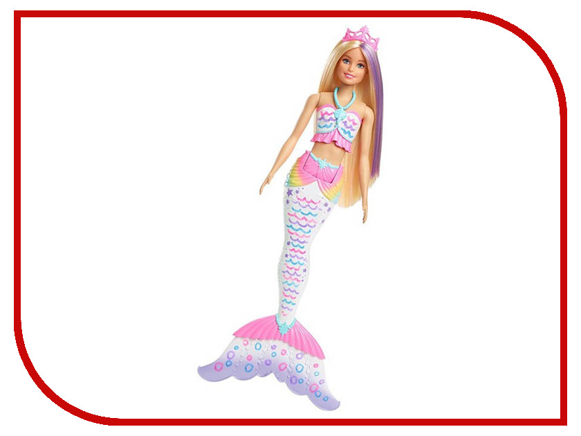 

Кукла Barbie Цветная русалочка GCG67, Barbie Русалочка